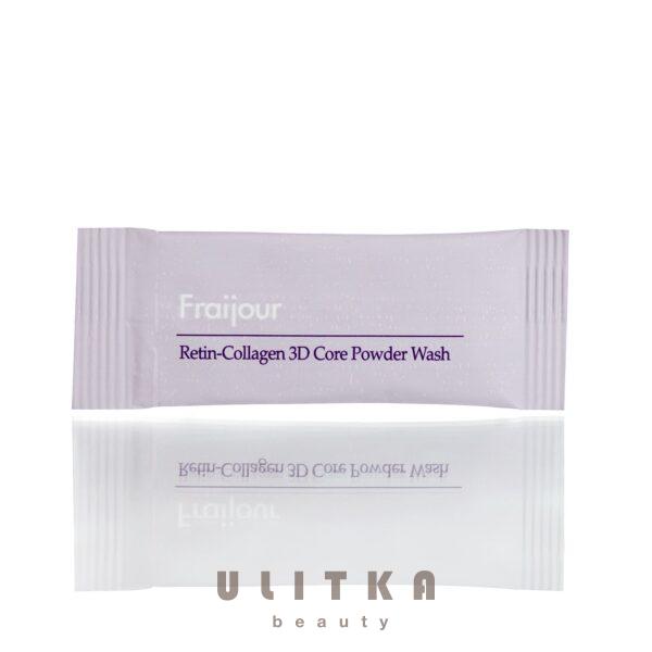 Мягкая энзимная пудра с коллагеном и ретинолом  Fraijour Retin-Collagen 3D Core Powder Wash (1 шт - 1 гр)