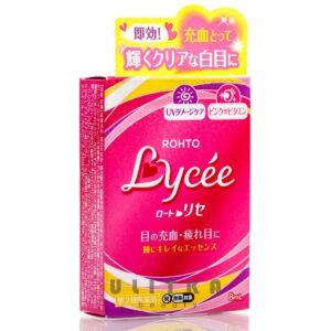 Капли от усталости и покраснения глаз  Rohto Lycee Eye Drop (8 мл) – Купити в Україні Ulitka Beauty