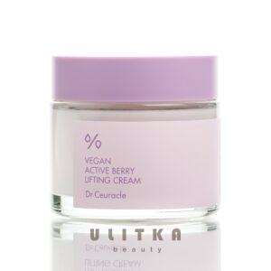 Крем-гель с ресвератролом и экстрактом клюквы Dr.Ceuracle Vegan Active Berry Lifting Cream (75 мл) – Купити в Україні Ulitka Beauty