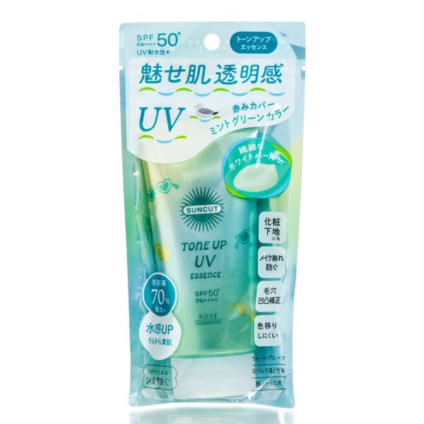 Kose Suncut Tone Up UV Mint Green SPF50+ (80 мл)