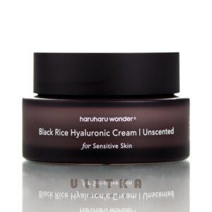 Крем с черным рисом без запаха Haruharu Wonder Black Rice Hyaluronic Cream Unscented (50 мл) – Купити в Україні Ulitka Beauty