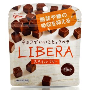 Полезный японский молочный шоколад (кубики) Glico Libera (50 гр) – Купити в Україні Ulitka Beauty