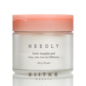 Пилинг-пэды для проблемной кожи Needly Anti-Trouble Pad (60 шт) – Купити в Україні Ulitka Beauty