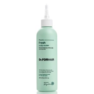 Освежающая маска-пилинг для очищения кожи головы Dr. FORHAIR Phyto Fresh Scalp Scaler (200 мл) – Купити в Україні Ulitka Beauty