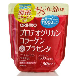 Плотный Коллаген Плацента Протеогликан ORIHIRO Collagen (180 гр - 30 дн) – Купити в Україні Ulitka Beauty