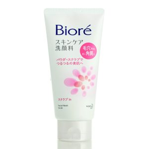 Пенка-скраб для лица цветочная KAO Biore Facial Wash Scrub (130 мл) – Купити в Україні Ulitka Beauty