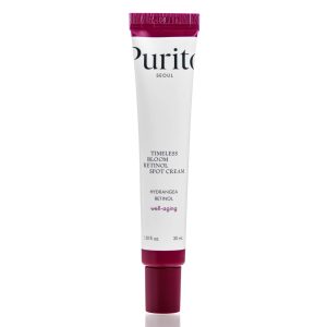 Крем против морщин с ретинолом 0.1% Purito Seoul Timeless Bloom Retinol Spot Cream (30 мл) – Купити в Україні Ulitka Beauty