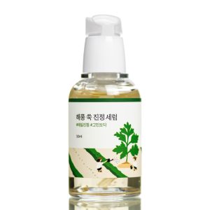 Успокаивающая сыворотка с морской полынью  ROUND LAB MUGWORT Calming Serum (50 мл) – Купити в Україні Ulitka Beauty