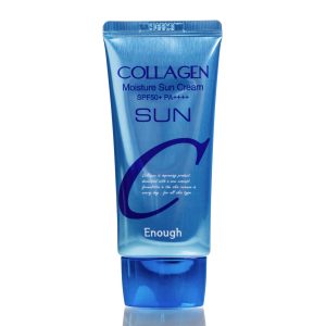 Солнцезащитный крем с коллагеном Enough Collagen Moisture Sun Cream SPF50+ PA+++ (50 мл) – Купити в Україні Ulitka Beauty