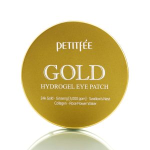 Гидрогелевые патчи с золотым комплексом Petitfee +5 Gold Hydrogel Eye Patch (60 шт) – Купити в Україні Ulitka Beauty