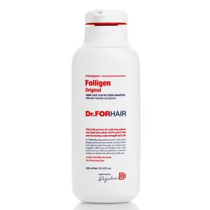 Укрепляющий шампунь против выпадения волос Dr.FORHAIR Folligen Shampoo  (300 мл) – Купити в Україні Ulitka Beauty