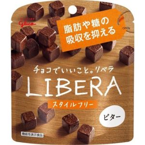 Полезный японский черный шоколад (кубики) Glico Libera (50 гр) – Купити в Україні Ulitka Beauty