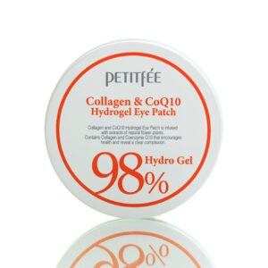 Гидрогелевые патчи с коллагеном и коэнзимом Q10 Collagen & Q10 Hydrogel Eye Patch Petitfee (60 шт) – Купити в Україні Ulitka Beauty