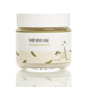 Питательный крем с экстрактом черных соевых бобов   ROUND LAB Soybean Nourishing Cream (80 мл) – Купити в Україні Ulitka Beauty