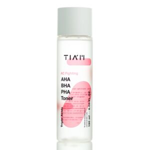 Кислотный тоник для проблемной кожи Tiam AC Fighting AHA BHA PHA Toner (180 мл) – Купити в Україні Ulitka Beauty