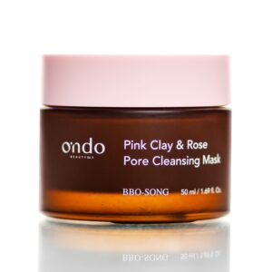 Очищающая маска с розовой глиной и розой   Ondo Beauty 36.5 Pink Clay & Rose Pore Cleansing Mask (50 мл) – Купити в Україні Ulitka Beauty