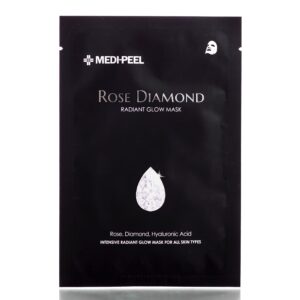 Увлажняющая маска для сияния кожи Medi Peel Rose Diamond Radiant Glow Mask (25 мл) – Купити в Україні Ulitka Beauty