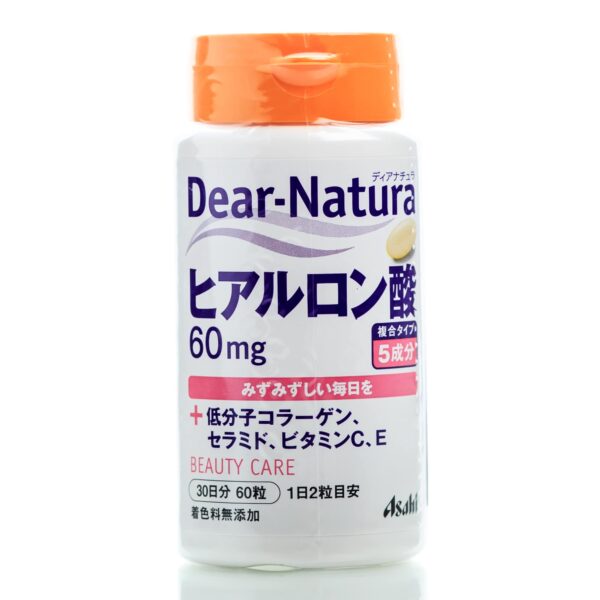 ASAHI Dear-Natura Gold Hyaluronic acid (60 шт - 30 шт)