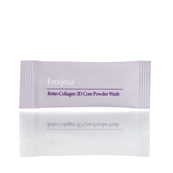 Мягкая энзимная пудра с коллагеном и ретинолом  Fraijour Retin-Collagen 3D Core Powder Wash (1 шт - 1 гр)