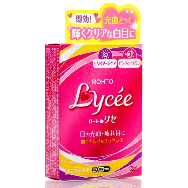 Капли от усталости и покраснения глаз  Rohto Lycee Eye Drop (8 мл)