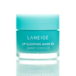 Бальзам-маска для губ с ароматом шоколада и мяты Laneige Lip Sleeping Mask Mint Choco  (20 гр) – Купити в Україні Ulitka Beauty