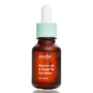 Сыворотка с ниацинамидом для кожи вокруг глаз Ondo Niacinamide & Green Tea Eye Serum (15 мл) – Купити в Україні Ulitka Beauty