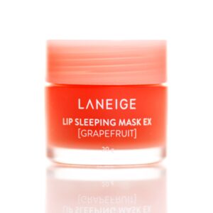 Бальзам-маска для губ с ароматом  грейпфрута Laneige Lip Sleeping Mask Grapefruit (20 гр) – Купити в Україні Ulitka Beauty