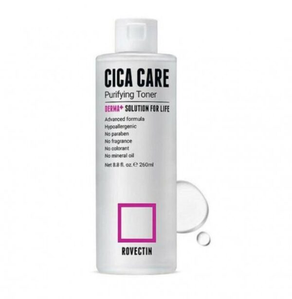 Rovectin Skin Essentials Cica Care Purifying Toner (260 мл) - 1 фото галереи