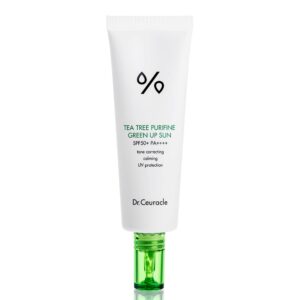 Солнцезащитный крем с экстрактом чайного дерева Dr.Ceuracle Tea Tree Purifine Green Up Sun SPF 50+ PA++++ (50 мл) – Купити в Україні Ulitka Beauty