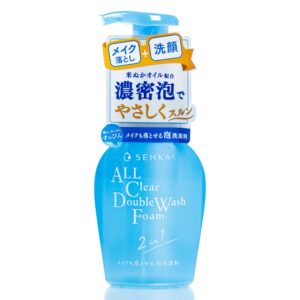 Очищающая пенка для снятия макияжа Shiseido Senka All Clear Double Wash Foam (150 мл) – Купити в Україні Ulitka Beauty