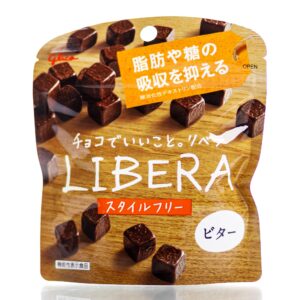 Полезный японский черный шоколад (кубики) Glico Libera (50 гр) – Купити в Україні Ulitka Beauty