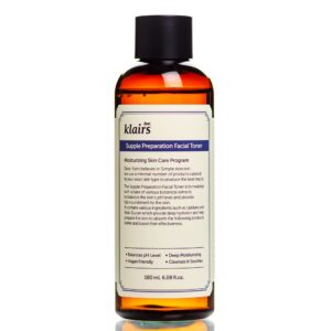 Увлажняющий тонер для лица Klairs Supple Preparation Facial Toner (180 мл) – Купити в Україні Ulitka Beauty