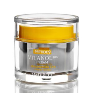 Крем с пептидами и витаминным комплексом Medi-Peel Peptide 9 Vitanol Cream Pro (50 мл) – Купити в Україні Ulitka Beauty