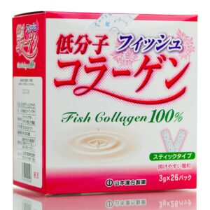 Низкомолекулярный питьевой коллаген порошек YAMAMOTO Kampo low molecular collagen 100% (26 шт* 3 гр) – Купити в Україні Ulitka Beauty