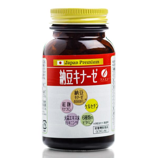 4000 FU FINE JAPAN Nattokinase (240 шт - 30 дн)