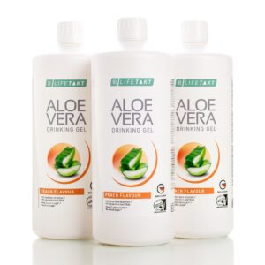 Гель Алоэ Вера Персик Набор 3 шт LR Aloe Vera 98,2% (3*1000 мл) – Купити в Україні Ulitka Beauty