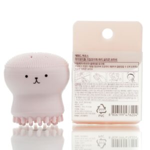 Отшелушивающая силиконовая кисточка Etude House My Beauty Tool Exfoliating Jellyfish Silicone Brush  (1 шт) – Купити в Україні Ulitka Beauty