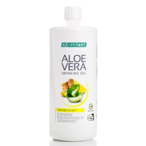 Питьевой Гель Алоэ Вера Имбирь для иммунитета LR Aloe Vera Immune Plus (1000 мл) – Купити в Україні Ulitka Beauty