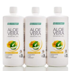 Гель Алое Вера с медом для поддержки ЖКТ LR Aloe Vera 90,1% (3*1000 мл) – Купити в Україні Ulitka Beauty