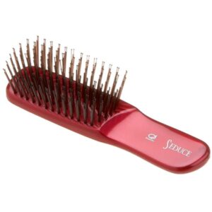 Расческа массажная мини ( красная ) IKEMOTO Seduce Brush SEN- 455 R (1 шт) – Купити в Україні Ulitka Beauty