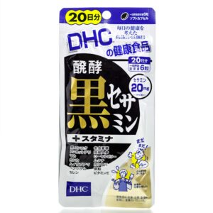 Комплекс для энергии: кунжут, женьшень, чеснок DHC Black Sesame Extract (120 шт - 20 дн) – Купити в Україні Ulitka Beauty