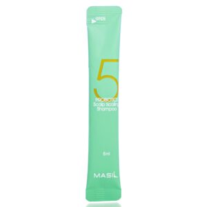 Глубокоочищающий шампунь Masil 5 Probiotics Scalp Scaling Shampoo (8 мл) – Купити в Україні Ulitka Beauty