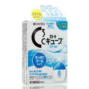 Капли для глаз супер-освежающие ROHTO C3 Cube Ice Cool (13 мл) – Купити в Україні Ulitka Beauty