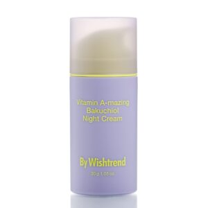 Ночной крем с ретинолом и бакучиолом By Wishtrend Vitamin A-mazing Bakuchiol Night Cream (30 мл) – Купити в Україні Ulitka Beauty