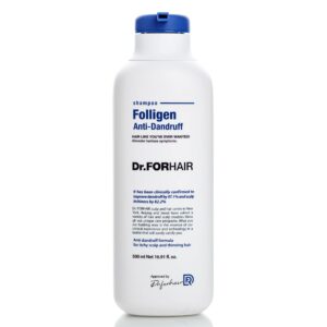 Шампунь от перхоти для ослабленных волос Dr.FORHAIR Folligen Anti-Dandruff Shampoo (500 мл) – Купити в Україні Ulitka Beauty