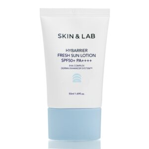 Увлажняющий солнцезащитный лосьон SKIN&LAB Hybarrier Fresh Sun Lotion (50 мл) – Купити в Україні Ulitka Beauty