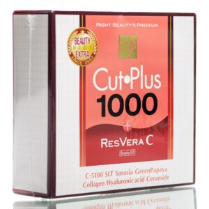 Комплекс для похудения и омоложения кожи Media Labo Cut Plus 1000 ResVera C (30 шт - 30 дн) – Купити в Україні Ulitka Beauty