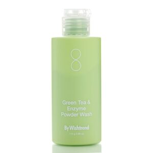 Энзимная пудра с зелёным чаем By Wishtrend Green Tea & Enzyme Powder Wash  (110  гр) – Купити в Україні Ulitka Beauty