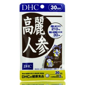 Красный женьшень для укрепления иммунитета DHC Ginseng (60 шт - 30 дн) – Купити в Україні Ulitka Beauty