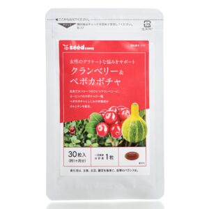 Клюква и тыква комплекс при инконтиненции SEEDCOMS Cranberry Peppo Pumpkin (30 шт - 30 дн) – Купити в Україні Ulitka Beauty